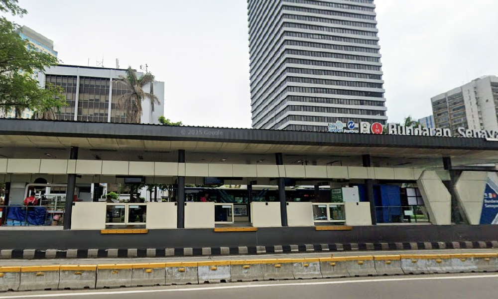 Platform Screen Door di Bundaran Senayan