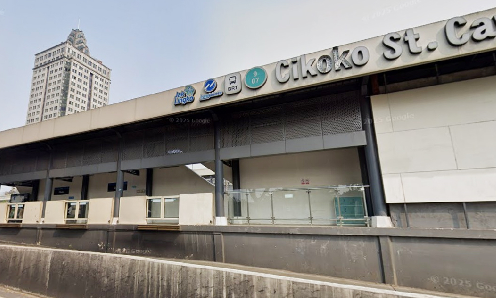 Platform Screen Door di Cikoko Cawang