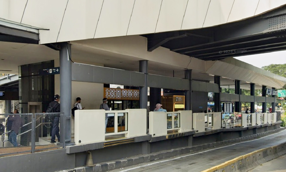 Platform Screen Door di Shelter Juanda